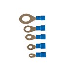Flat connectors & ring cable lugs