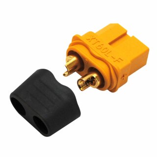 AIRBATT XT60 F High-current socket for soldering with pole cap