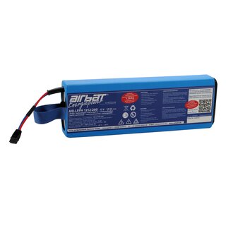 AIRBATT Energiepower AIR-LFPH 1212-230 LiFePO4 Tail Battery with MPX-Stecker for LS-4 and LS4B