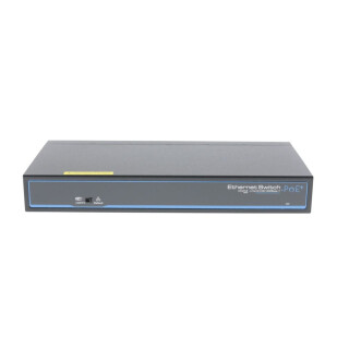ENEO IAD-5SE1008MUA Switch, Unmanaged, 120W 8x PoE, 2 x RJ45 Uplink 10/100/1000 Mbps, Desktop
