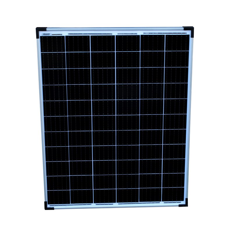 LED-Lichtzentrum - 100W Solarmodul monokristallin für 12V & 24V
