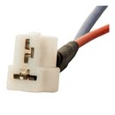 TYCO connector housing including contact sockets 6.3mm 1...