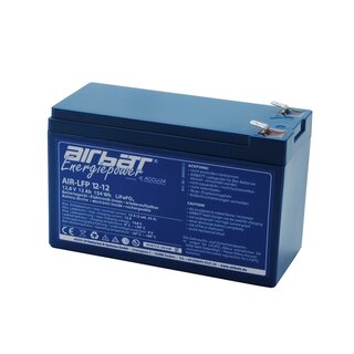 AIRBATT Energiepower AIR-LFP 12-12 12,8V 12Ah LiFePO4 Versorgungsbatterie