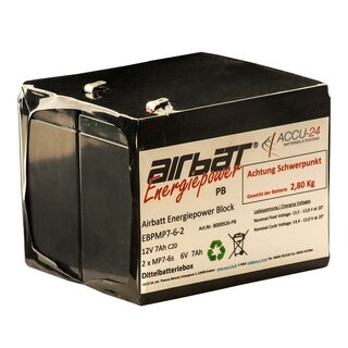 AIRBATT Energiepower replacement battery for Dittel battery box