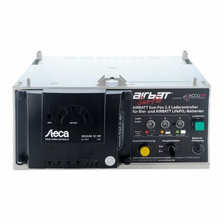 AIRBATT Sun-Fox 2 Charging controller for lead and LiFePo4 batteries for ceiling mounting