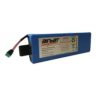 AIRBATT Energiepower AIR-PBH 50665-2TYCK Gel Tail Battery 12V 6,5Ah with Tyco-Coupling for LS4-A, LS6 - LS10