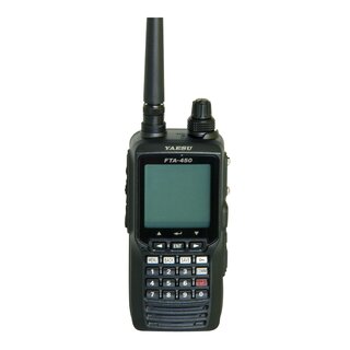 YAESU FTA-450L 8.33/25 kHz (COM) handheld aviation radio