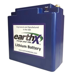 EarthX ETX680 13,2V 12,4Ah LiFePO4 Starterbatterie