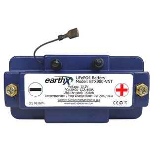 EarthX ETX900-VNT 13,2V 15,6Ah LiFePO4 Starterbatterie